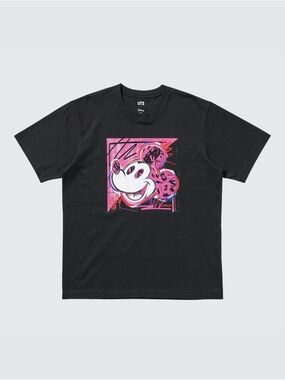 BLACK UNIQLO Disney Mikey UT Graphic T-Shirt